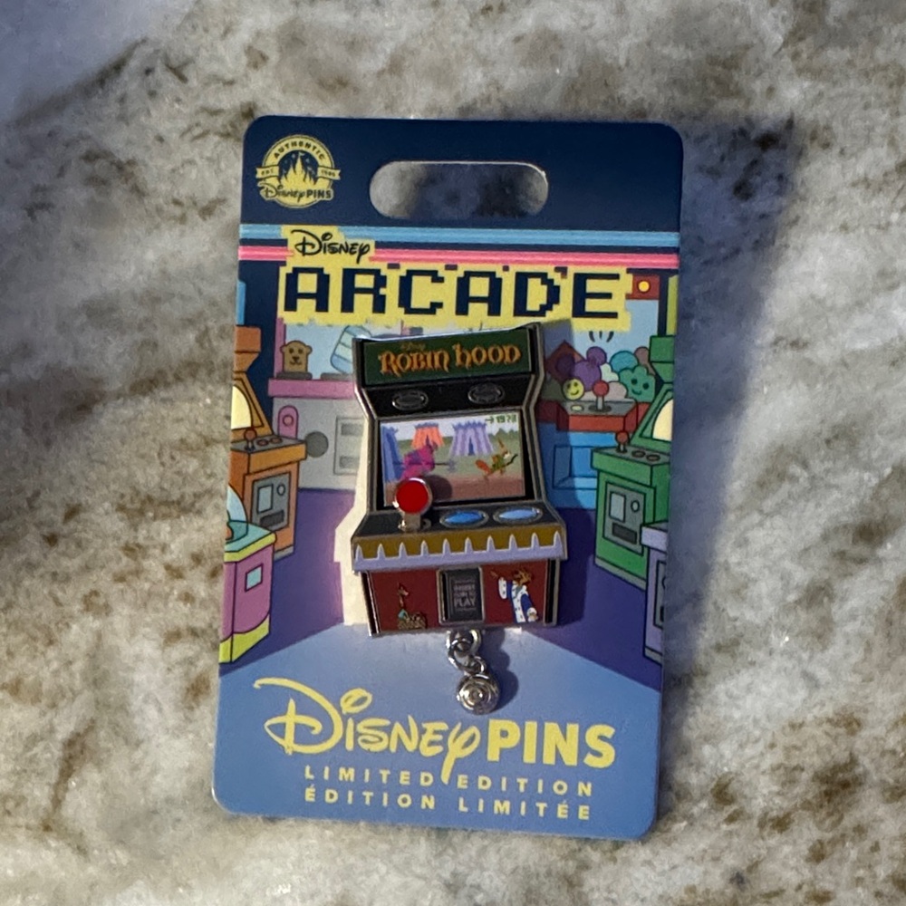 Disney Parks Arcade Robin Hood LE pin
